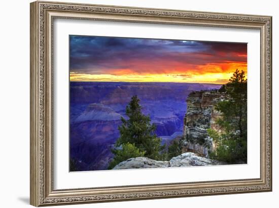 Fiery Sky II-Alan Hausenflock-Framed Art Print