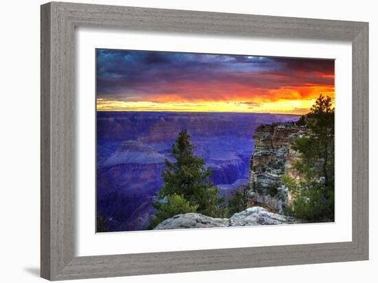 Fiery Sky II-Alan Hausenflock-Framed Art Print