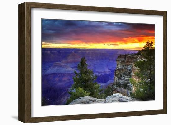 Fiery Sky II-Alan Hausenflock-Framed Art Print