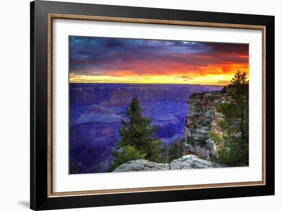 Fiery Sky II-Alan Hausenflock-Framed Art Print