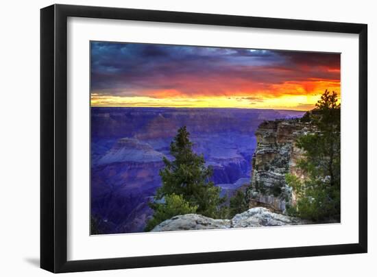 Fiery Sky II-Alan Hausenflock-Framed Art Print