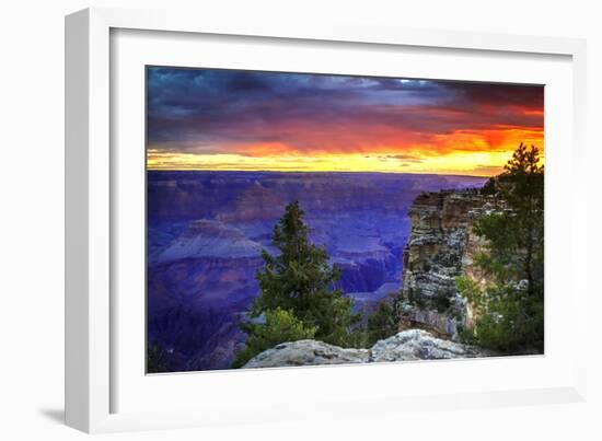 Fiery Sky II-Alan Hausenflock-Framed Art Print