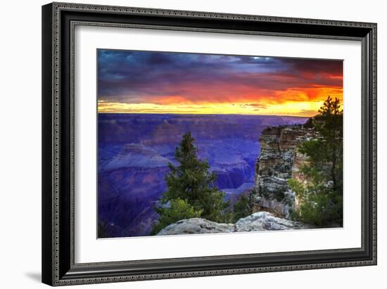 Fiery Sky II-Alan Hausenflock-Framed Art Print