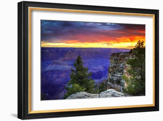 Fiery Sky II-Alan Hausenflock-Framed Art Print