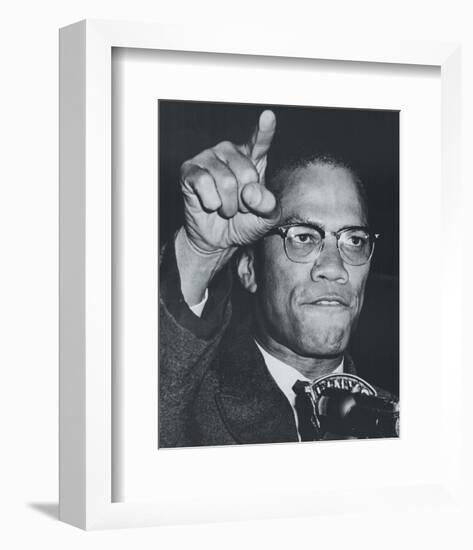 Fiery Speech, Harlem, 1963--Framed Art Print