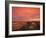 Fiery Sunset, Theodore Roosevelt National Park, North Dakota, USA-Chuck Haney-Framed Photographic Print