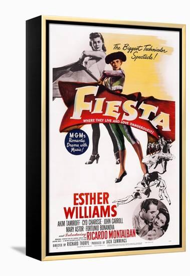 Fiesta, 1947-null-Framed Stretched Canvas