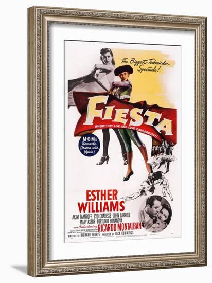 Fiesta, 1947-null-Framed Art Print