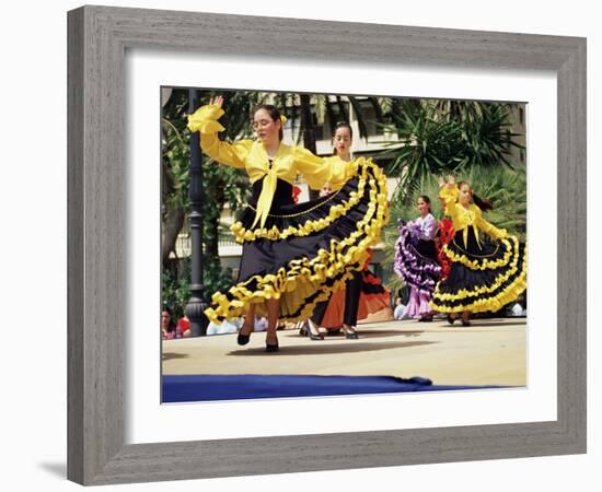 Fiesta Flamenco Dancers, Spain-James Emmerson-Framed Photographic Print