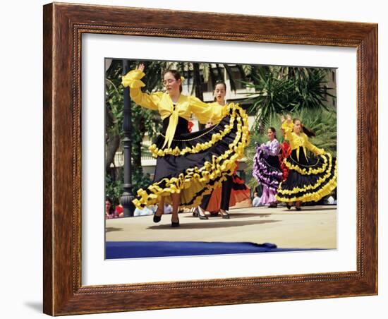 Fiesta Flamenco Dancers, Spain-James Emmerson-Framed Photographic Print