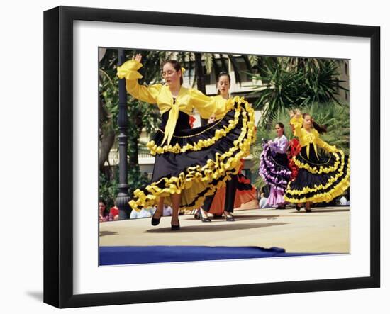 Fiesta Flamenco Dancers, Spain-James Emmerson-Framed Photographic Print
