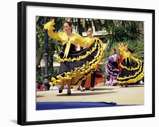 Fiesta Flamenco Dancers, Spain-James Emmerson-Framed Photographic Print