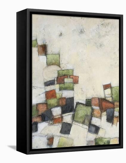 Fiesta in Earth I-Beverly Crawford-Framed Stretched Canvas