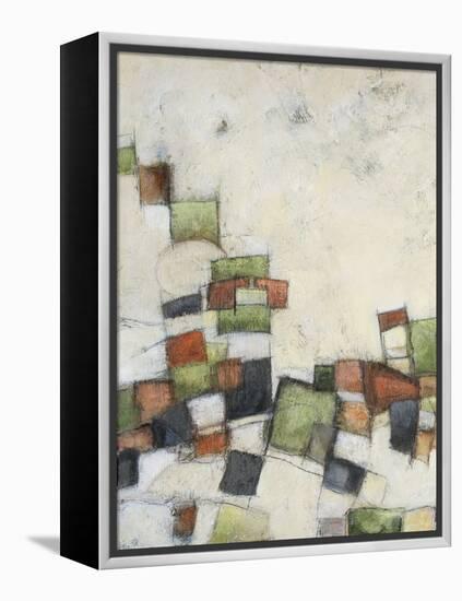 Fiesta in Earth I-Beverly Crawford-Framed Stretched Canvas