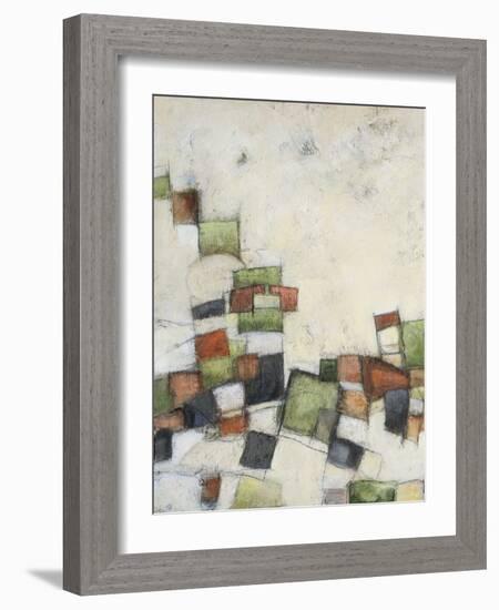 Fiesta in Earth I-Beverly Crawford-Framed Art Print