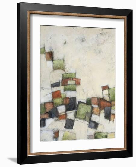 Fiesta in Earth I-Beverly Crawford-Framed Art Print