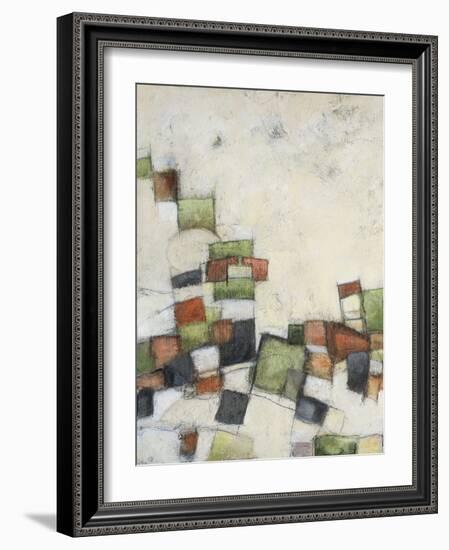 Fiesta in Earth I-Beverly Crawford-Framed Art Print