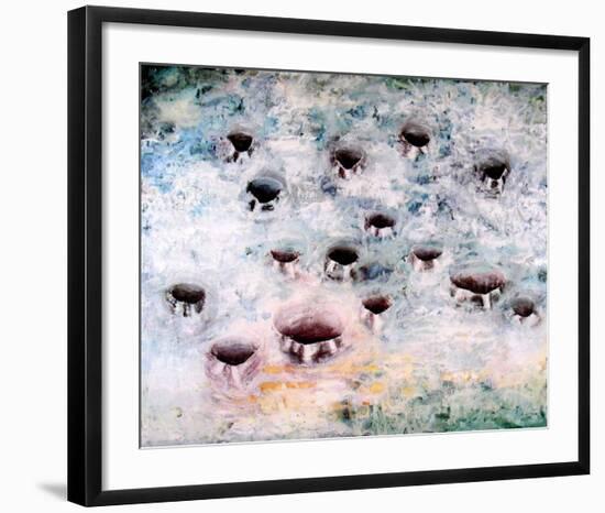 Fifteeen Holes, 1987-Miquel Barceló-Framed Collectable Print