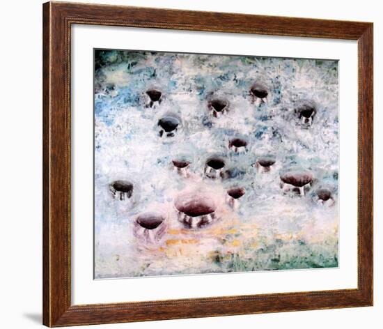 Fifteeen Holes, 1987-Miquel Barceló-Framed Collectable Print