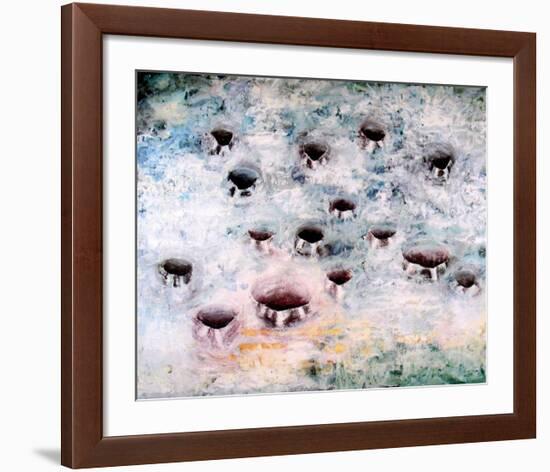 Fifteeen Holes, 1987-Miquel Barceló-Framed Collectable Print