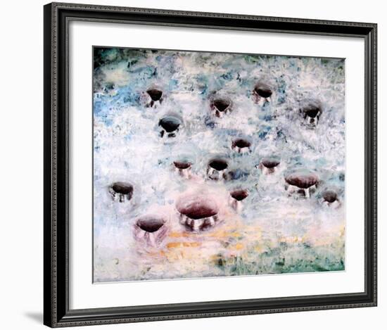 Fifteeen Holes, 1987-Miquel Barceló-Framed Collectable Print