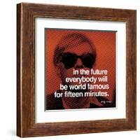 Fifteen Minutes-null-Framed Giclee Print