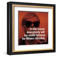 Fifteen Minutes-null-Framed Giclee Print