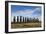 Fifteen Moai Statues Stand With Their Backs To The Sun At Tongariki, Easter Island, Chile-Karine Aigner-Framed Photographic Print