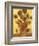 Fifteen Sunflowers on Gold, c.1888-Vincent van Gogh-Framed Art Print