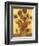 Fifteen Sunflowers on Gold, c.1888-Vincent van Gogh-Framed Art Print