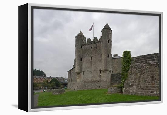 Fifteenth-Century Castle-null-Framed Premier Image Canvas