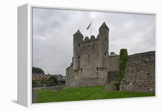 Fifteenth-Century Castle-null-Framed Premier Image Canvas