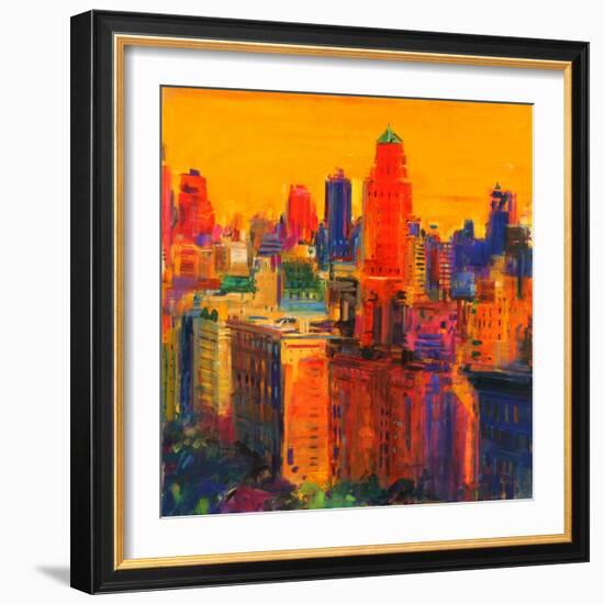 Fifth and Madison-Peter Graham-Framed Giclee Print