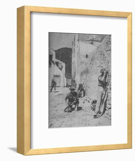 'Fifth Army Patrol', 1943-44-Unknown-Framed Photographic Print