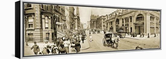 Fifth Ave 1902-Mindy Sommers-Framed Premier Image Canvas