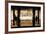 Fifth Ave - In the Style of Oil Painting-Philippe Hugonnard-Framed Giclee Print