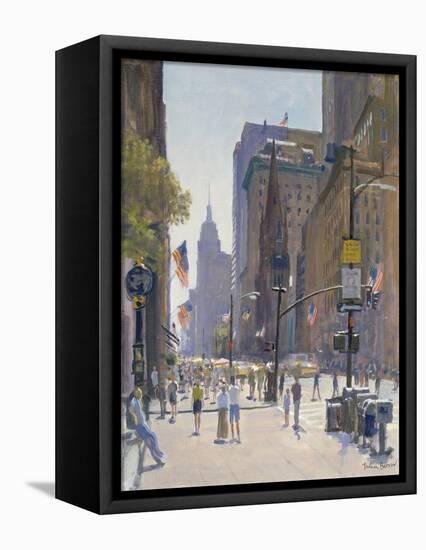 Fifth Avenue, 1997-Julian Barrow-Framed Premier Image Canvas