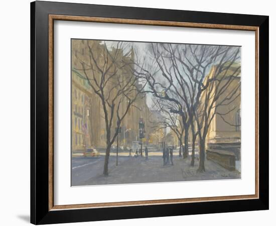 Fifth Avenue and the Met, 2010-Julian Barrow-Framed Giclee Print