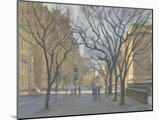 Fifth Avenue and the Met, 2010-Julian Barrow-Mounted Giclee Print