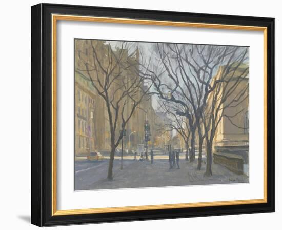 Fifth Avenue and the Met, 2010-Julian Barrow-Framed Giclee Print