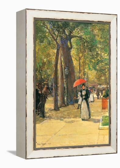 Fifth Avenue and Washington Square-Childe Hassam-Framed Stretched Canvas