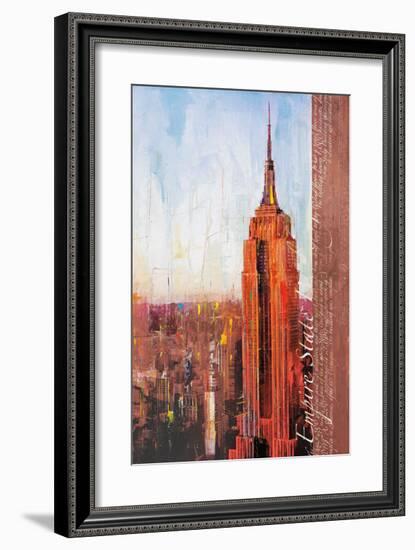 Fifth Avenue and West 34th Street-Markus Haub-Framed Giclee Print