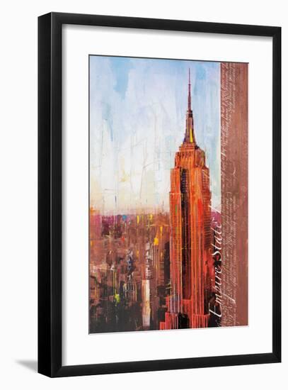 Fifth Avenue and West 34th Street-Markus Haub-Framed Giclee Print