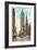 Fifth Avenue, Empire State Building, New York City-null-Framed Art Print