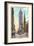 Fifth Avenue, Empire State Building, New York City-null-Framed Art Print