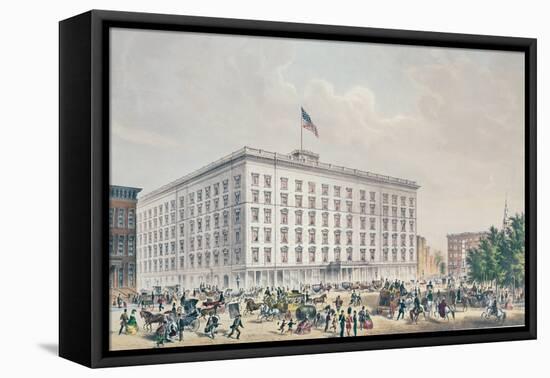 Fifth Avenue Hotel, New York-null-Framed Premier Image Canvas