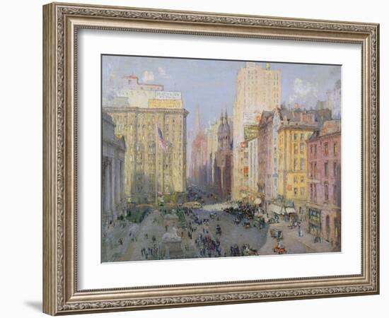 Fifth Avenue, New York, 1913-Colin Campbell Cooper-Framed Giclee Print