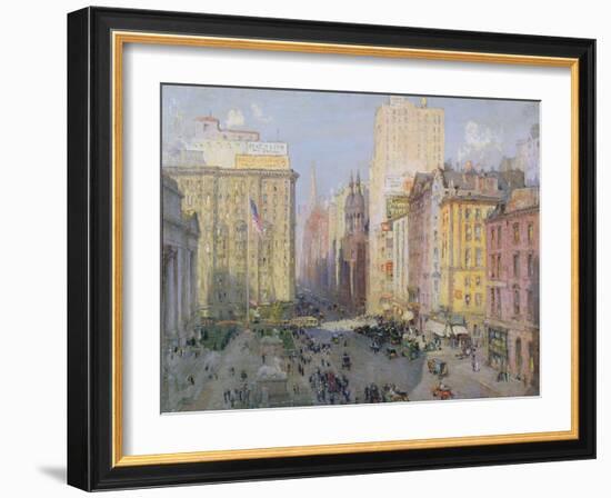 Fifth Avenue, New York, 1913-Colin Campbell Cooper-Framed Giclee Print