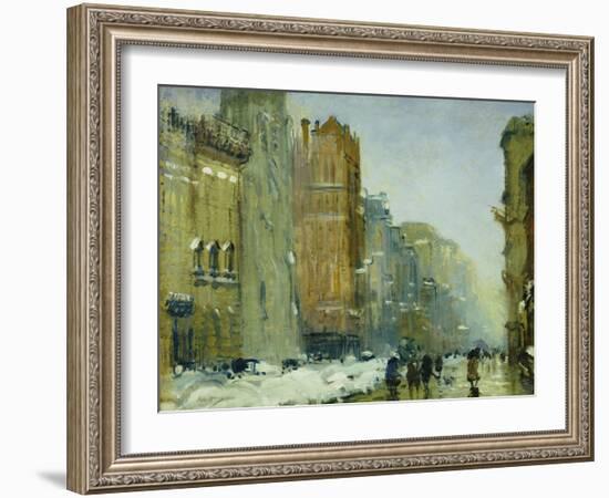 Fifth Avenue, New York-Arthur Clifton Goodwin-Framed Giclee Print