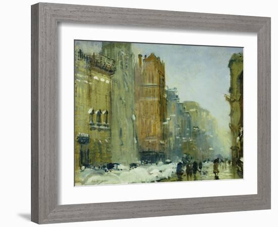 Fifth Avenue, New York-Arthur Clifton Goodwin-Framed Giclee Print